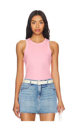 Blake Tank in Pink Lemonade | Revolve Clothing (Global)