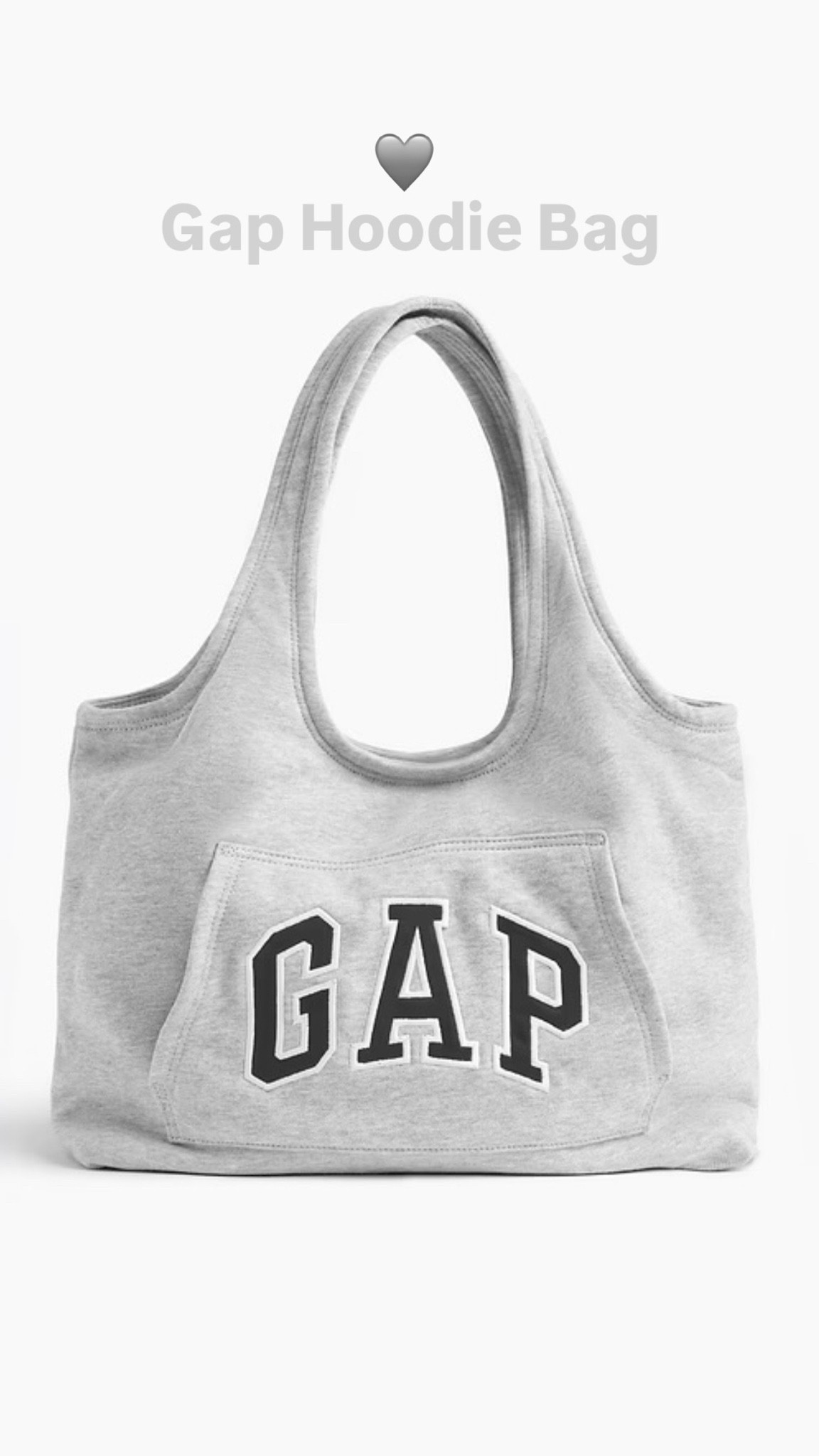 New Gap hoodie bag. How cute is this! More colors to choose from.