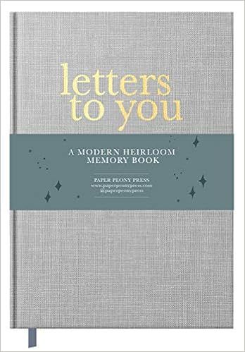 Letters to You: A Modern Keepsake Journal and Memory Book for Parents to Write Letters to Their C... | Amazon (US)