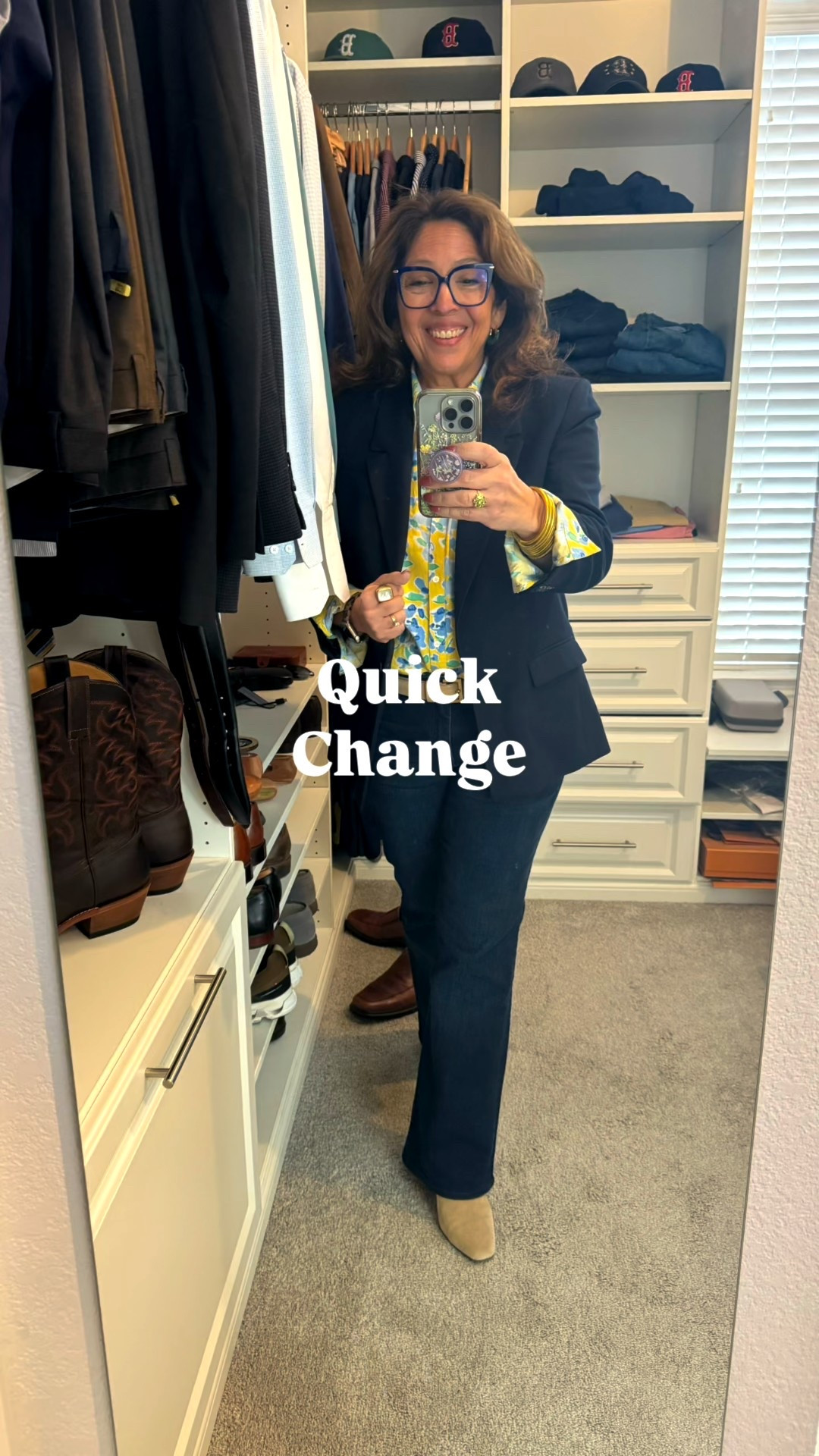 Turns out I have a business meeting so I needed to do a quick change and add a blazer, switch out my jeans to a longer pair  

#LTKWorkwear #LTKootd #LTKPlusSize