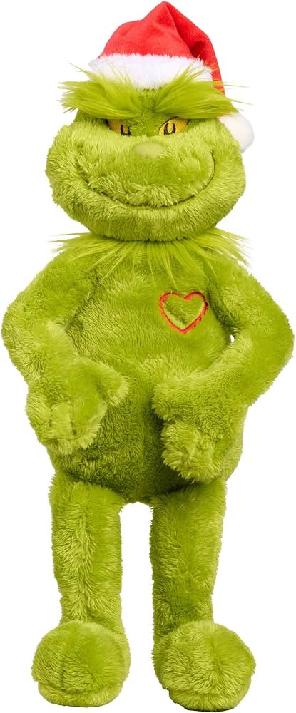 Dr Seuss Grinch Glowing Heart Plush | Amazon (US)