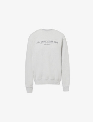 Ivy brand-print cotton-blend jersey sweatshirt | Selfridges