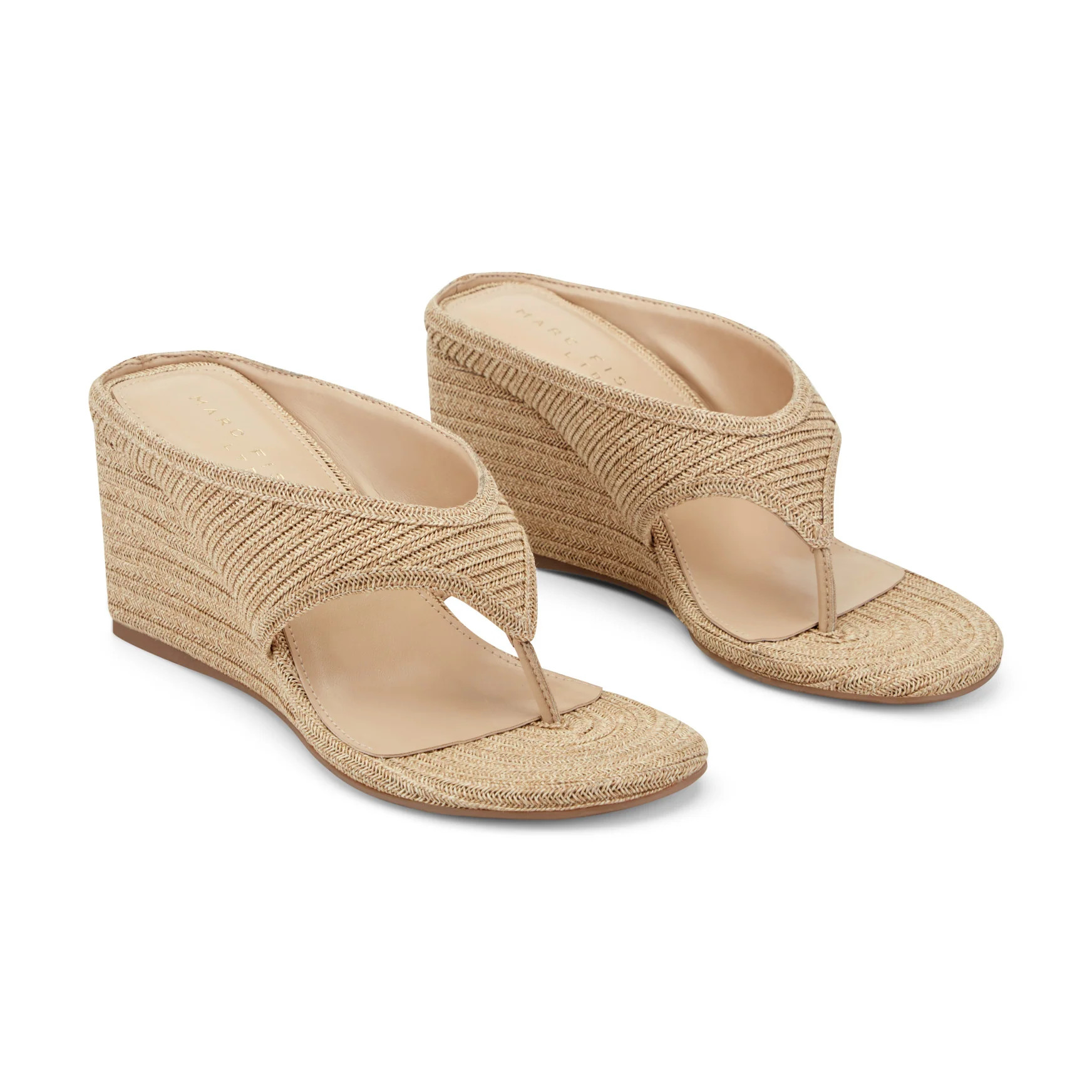 Udena Wedge Thong Sandal | Marc Fisher