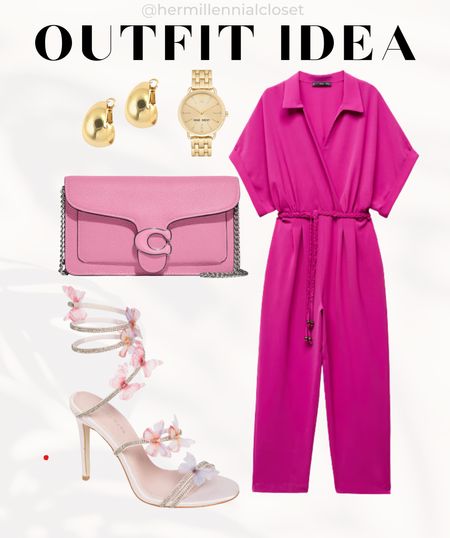 
All Pink Spring 2024 Fashion Outfit Inspo Ideas - Pink Everything Fashion Outfit Styling

Embrace the power of pink with our all-pink Spring 2024 fashion outfit inspiration! Start with a stunning pink jumpsuit or romper for women as the centerpiece of your look. Pair it with matching pink heels, whether they're classic pumps or adorned with delicate flower details for an extra touch of femininity. Complete your ensemble with a stylish pink Coach bag and accessorize with gold jewelry for a simple yet chic finish. Let pink be the star of your Spring 2024 wardrobe with this effortlessly stylish outfit. Shop now and make a statement with your pink everything fashion! 

All Pink Spring 2024 Fashion Outfit Inspo Ideas - that Pink outfit - pink everything Fashion Outfit Styling - pink coach bag, Pink Jumpsuit, pink Heels, Pink flower heels, pink romper for women , pink purse for women, Heels with flowers, gold jewelry, simple chic spring 2024 outfit

#LTKshoecrush #LTKparties #LTKstyletip