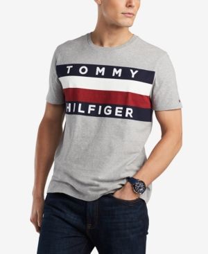 Tommy Hilfiger Men's Upstate Logo Flag T-Shirt, Created for Macy's | Macys (US)