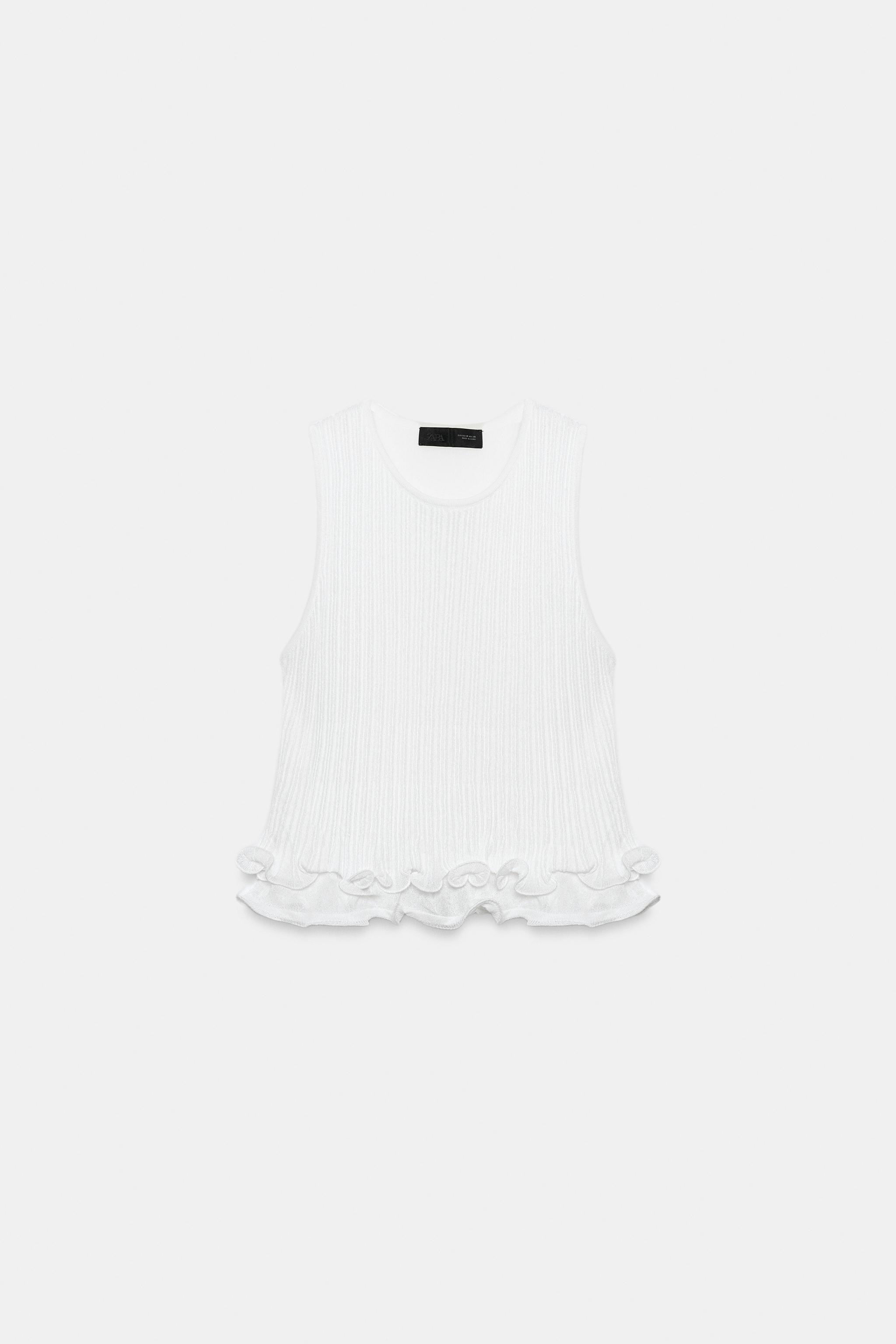 DOUBLE LAYER KNIT TOP | Zara US