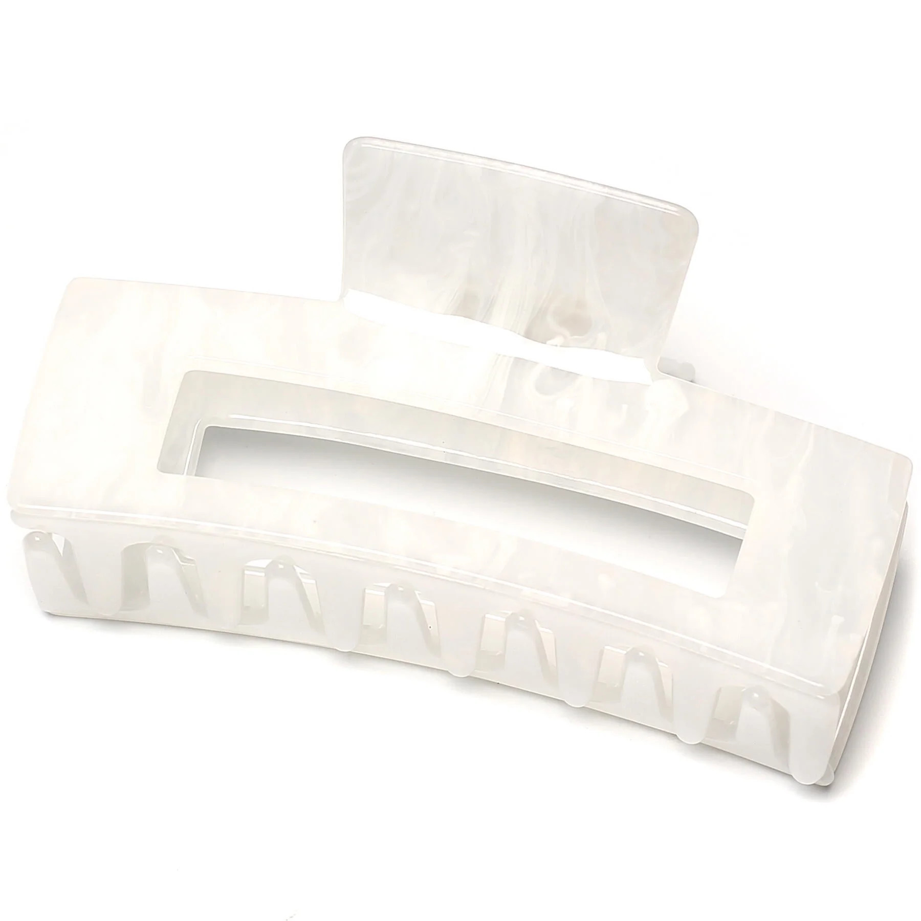 QinGoo Large Rectangle Hair Claw Clip for Women Non-Slip Thick Hair Accessory 1 Count, 3.94 Inch,... | Walmart (US)