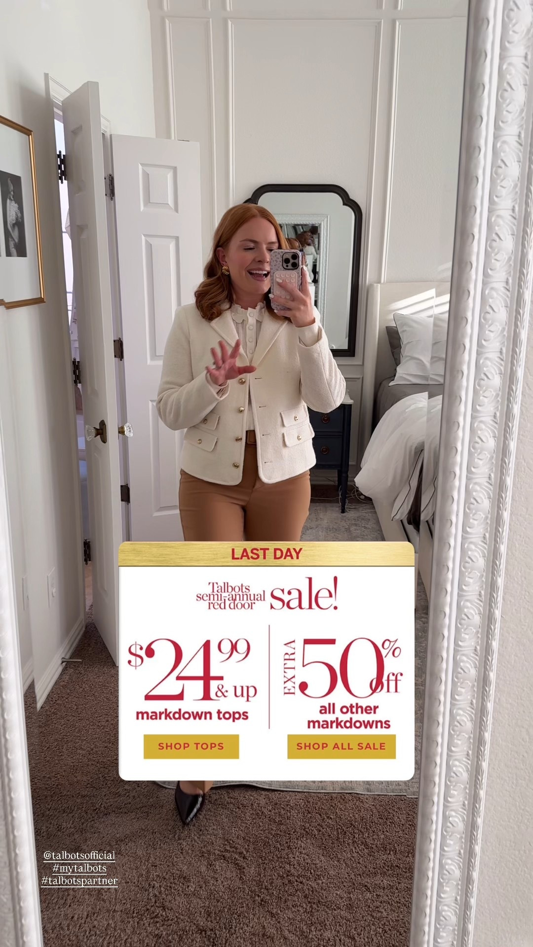 Talbots sale is happening now and this workwear look is all on sale! 

Sizing:
Jacket - small
Blouse - small
Pants - mediumm

#LTKWorkwear #LTKSaleAlert #LTKmomlife
