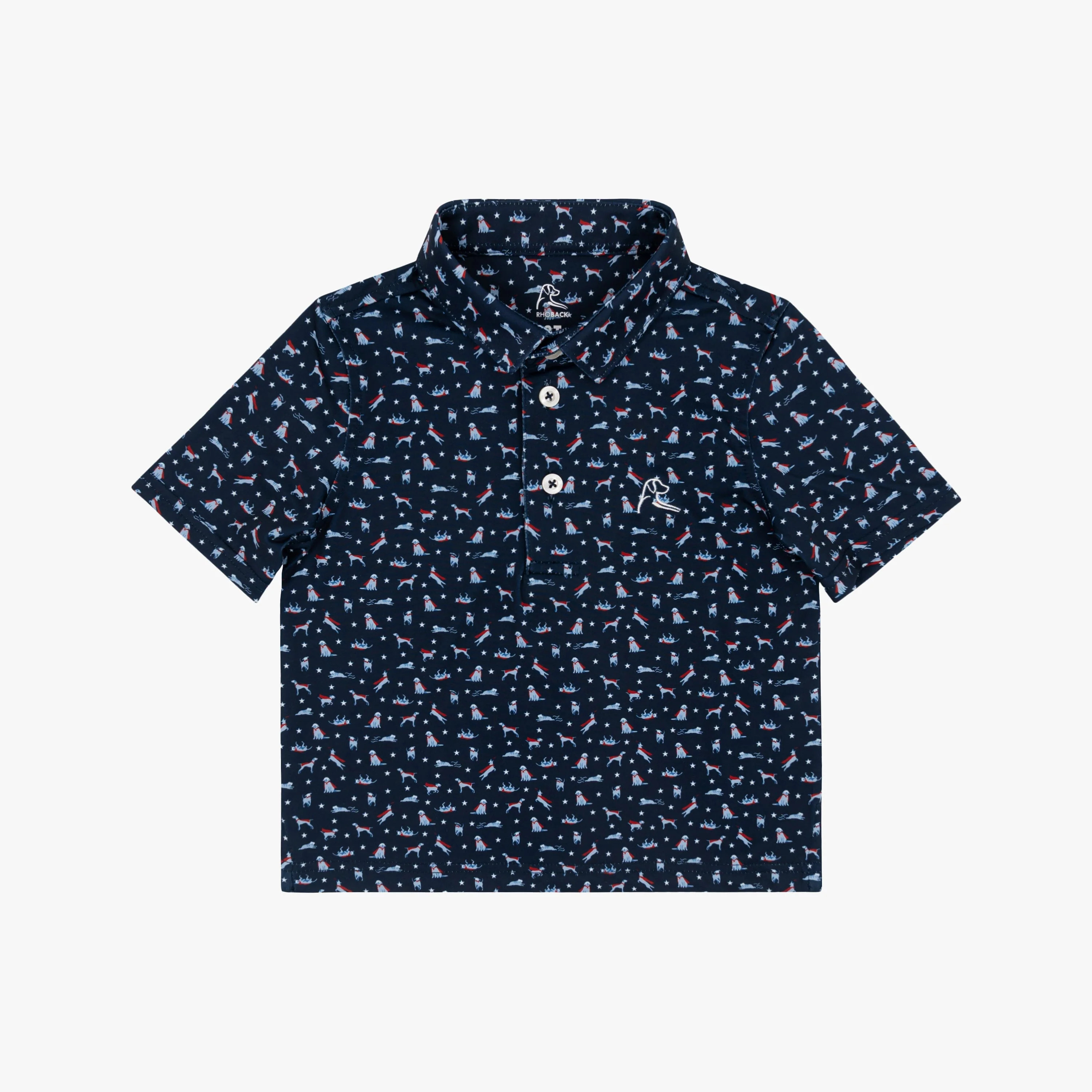 The Lil' Superdog | Performance Polo | The Superdog - Fleet Navy/Pure Blue The Superdog | Fleet Navy / 5T | RHOBACK