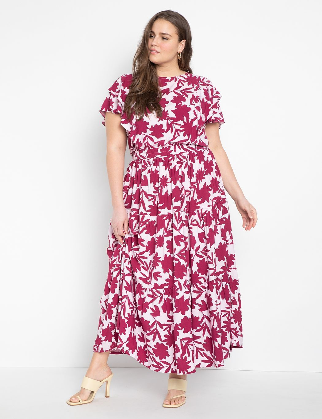 Tiered Maxi Skirt | Eloquii