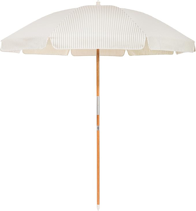 Business & Pleasure Co. Rio Umbrella Scalloped Brim For Beach, Patio or Picnic - 6' Boho Beach Um... | Amazon (US)