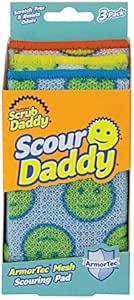 Scour Daddy Heavy Duty Sponge For Household 3 pk | Amazon (US)