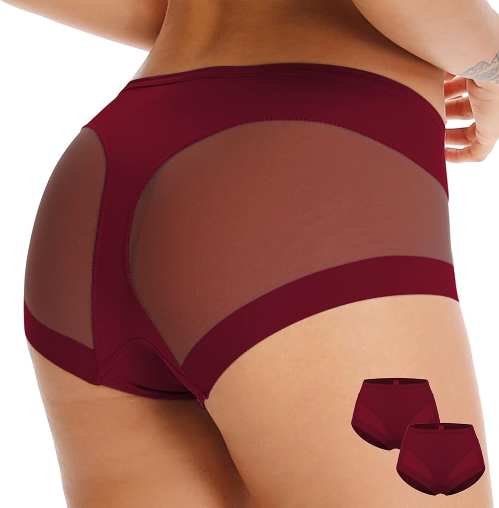 WOWENY Tummy Control Panties for Women Seamless Butt Lifter Briefs Comfy Body Shaper Shapewear Se... | Amazon (US)