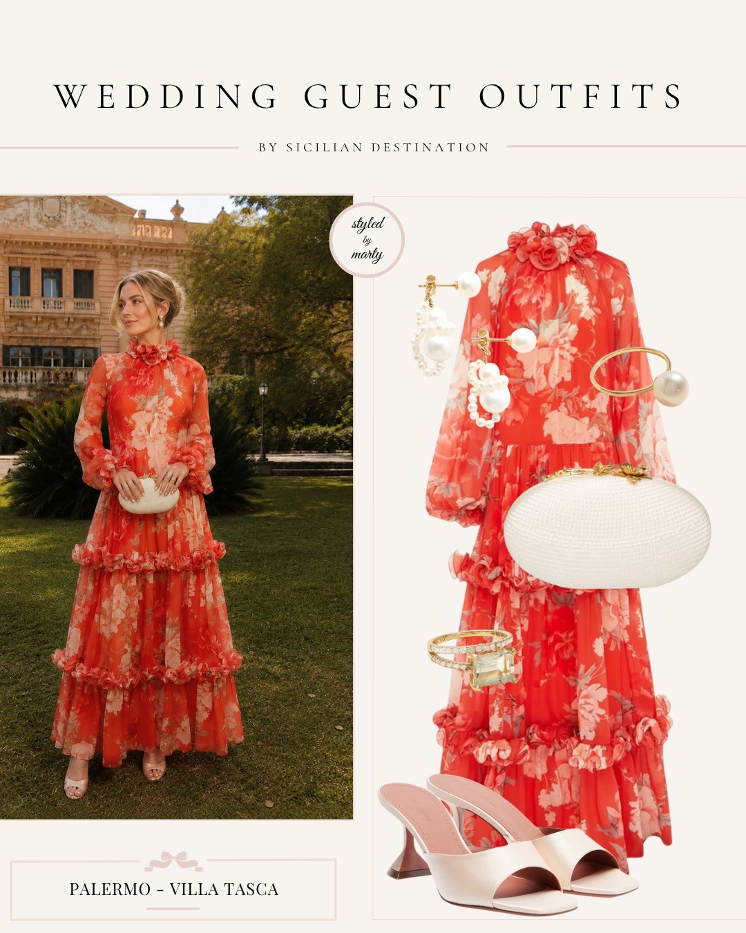 Wedding guest outfits by Sicilian destination🇮🇹💐


Wedding outfits, wedding guest outfit, wedding guest dress, summer wedding, wedding fashion, cocktail attire, black tie attire, floral dress, gown dress, maxi dress, mini dress, feminine outfit, feminine style, romantic style, pink dress, light blue dress, aquamarine dress, elegant dress, elegant outfit, luxury fashion, clutch bag, wedding shoes,

#LTKeurope #LTKstyletip #LTKwedding