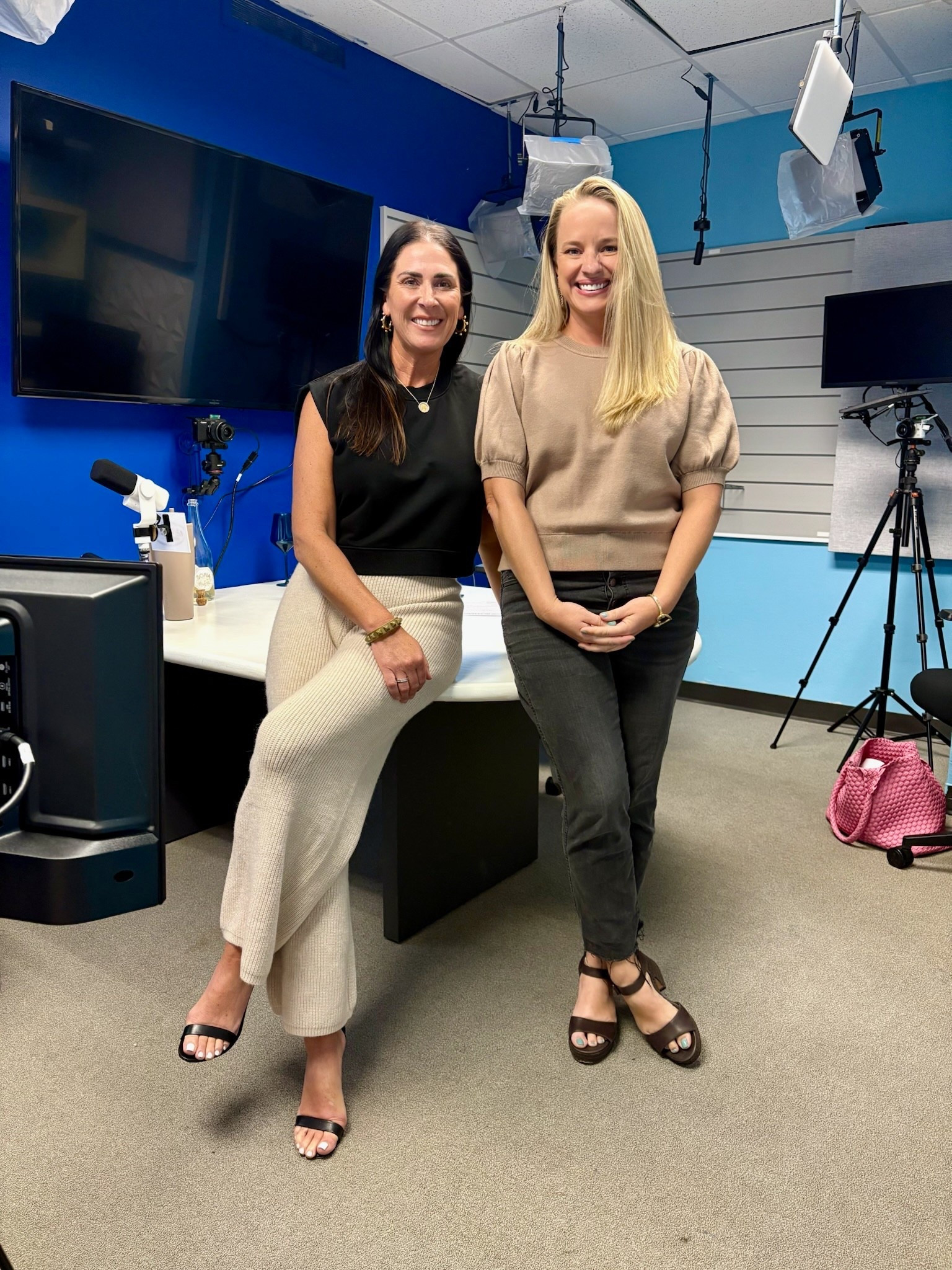 Outfits for Episode 288!✨
Use code: MOMGAME35 

VICI outfits, black heels, brown heels, black jeans, knit wide leg pants, black tank top, puff sleeve top, VICI finds 

#LTKFindsUnder100 #LTKStyleTip #LTKWorkwear