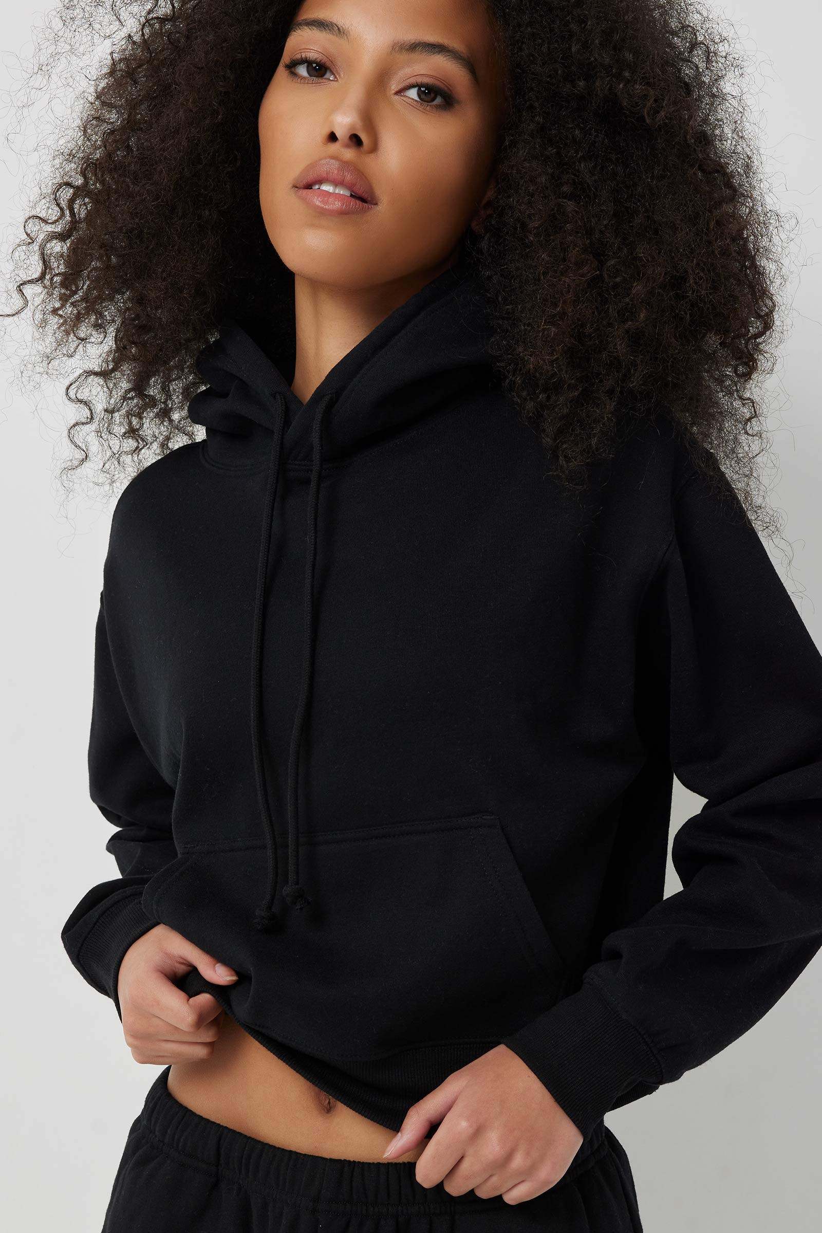 Solid Short Hoodie | Ardene