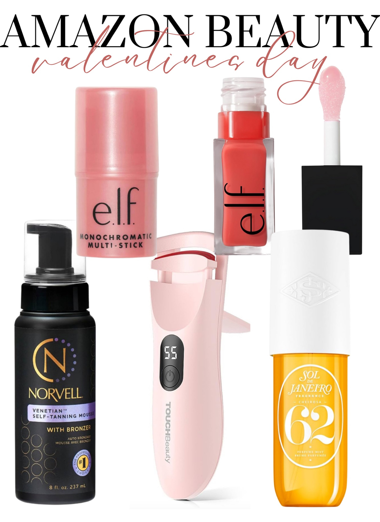 Valentine's Day Beauty Gift Ideas #norvelle #tanning #selftanner #heatedeyelashcurler #lipoil 

#LTKBeauty #LTKSeasonal #LTKGiftGuide
