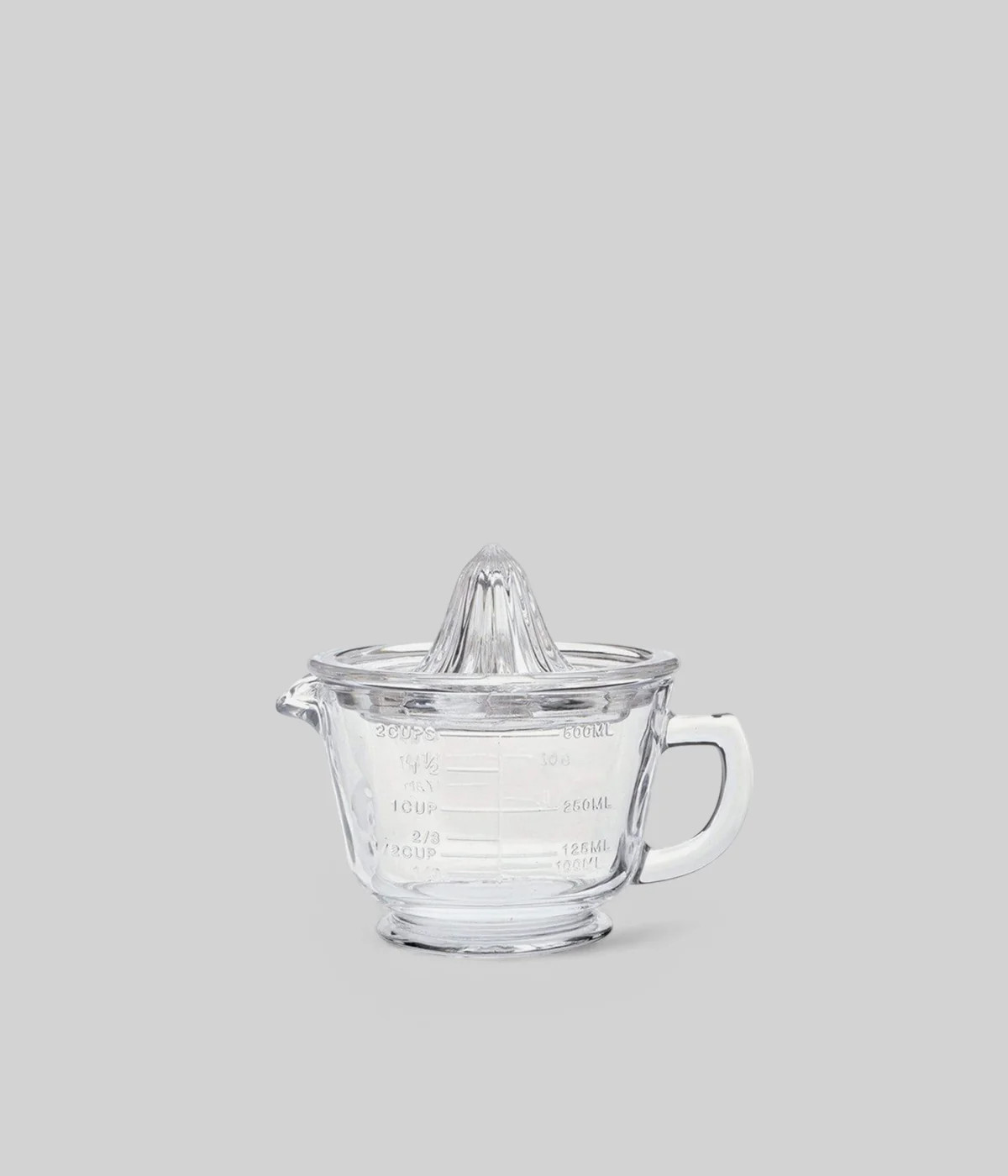 Classic Glass Citrus Juicer for Fresh, Hand-Pressed Citrus Drinks | Bloomist, Inc