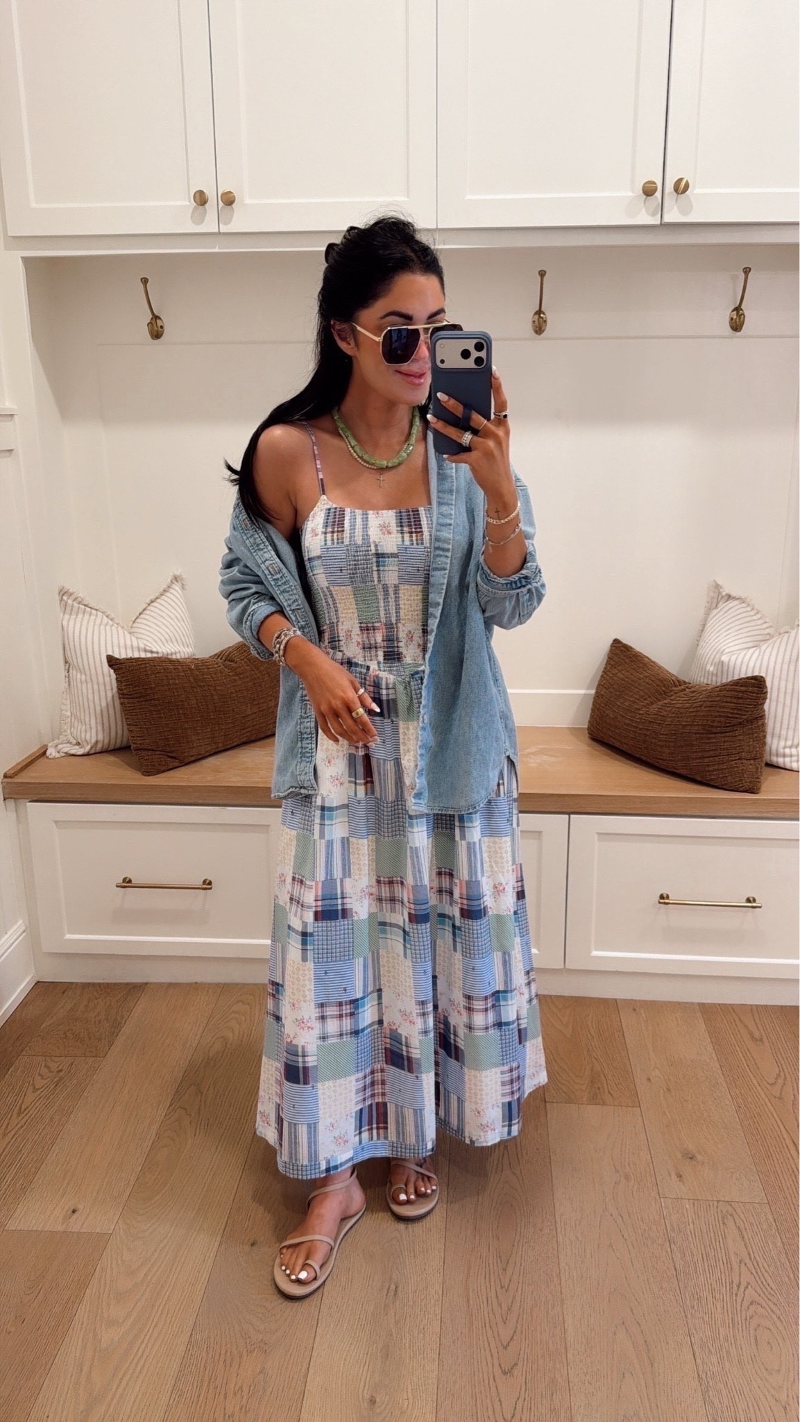 Obsessed with this @abercrombie smocked midi dress that’s on sale🩵 So flattering and comes in 5 other colors! Perfect to wear itself or throw on with a denim jacket.

Abercrombie finds
Summer outfits
Summer dresses
Denim jacket
Fall transition style

#LTKSaleAlert #LTKootd #LTKSeasonal