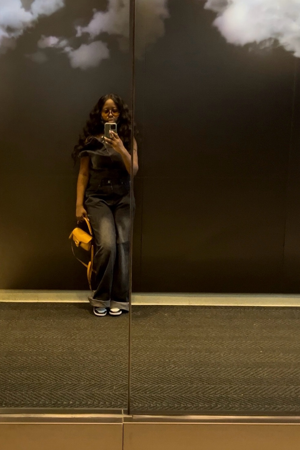 Black denim jumpsuit: Size M
Black and white dunks: Size 6
Yellow purse
Black and yellow sunglasses

Romper // sneakers // shoes // panda dunks // Nike // bag // Coach // Amazon // Country Concert Outfit // Spring Outfit // Jeans

#LTKstyletip #LTKshoecrush