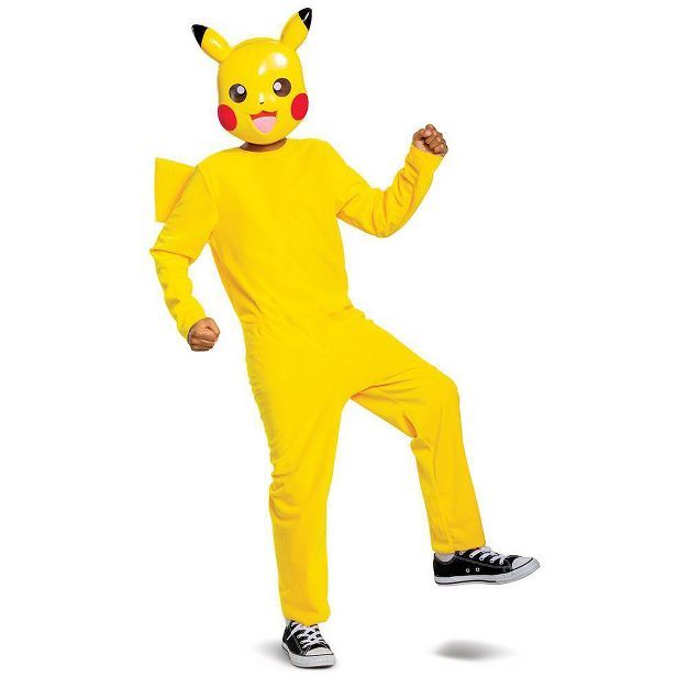 Kids' Pokémon Pikachu Classic Halloween Costume Jumpsuit | Target