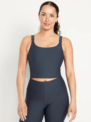 Maternity PowerSoft Nursing Sports Bra | Old Navy (US)