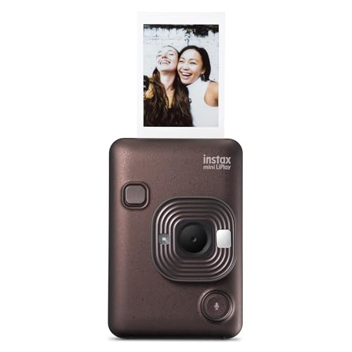Fujifilm INSTAX Mini LIPLAY Hybrid Instant Camera - Deep Bronze | Amazon (US)