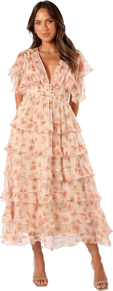 Petal & Pup Women's Wendi Ruffle Dress | Amazon (US)