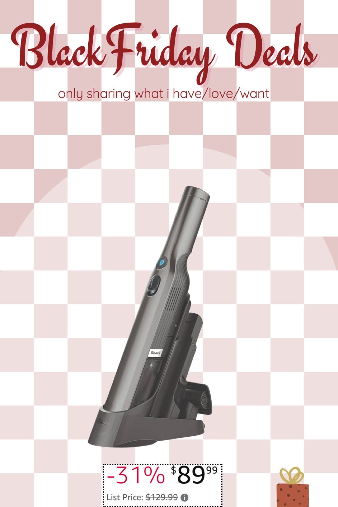 If you have little ones or pets, you need a handheld vacuum for quick messes. The shark is the best and on sale today  

#LTKCyberWeek #LTKGiftGuide #LTKFindsUnder100