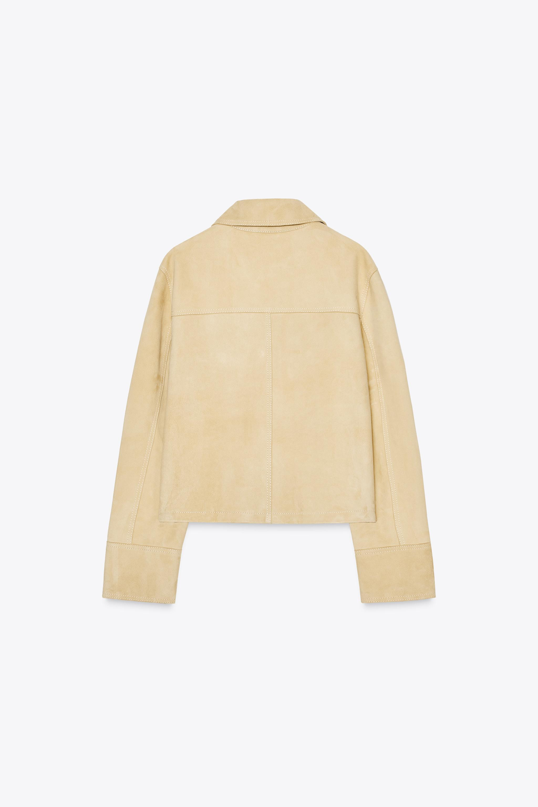 ZW COLLECTION LIMITED EDITION 100% SUEDE JACKET | Zara US