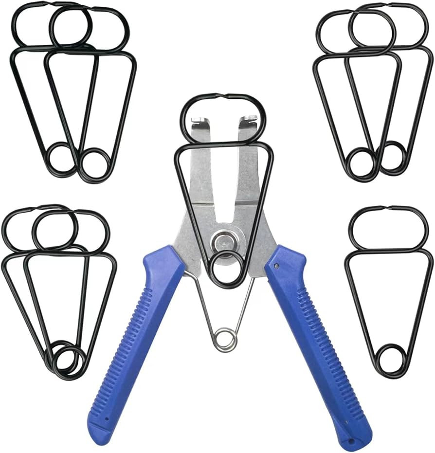 IRONSTAR Spring Clamp Pliers for Woodworking, Including 8 Clamps | Amazon (US)