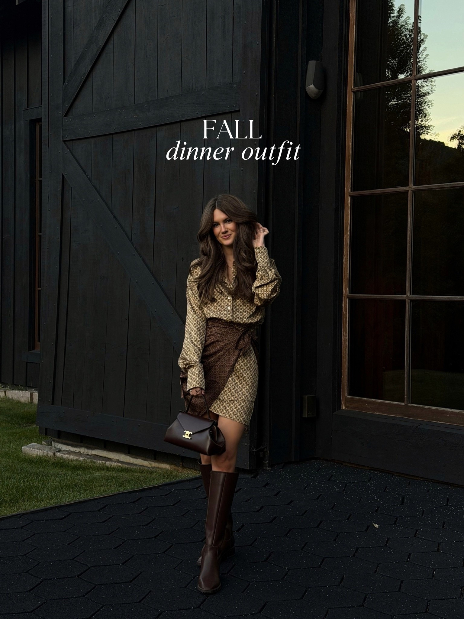 Fall Dinner outfit 🤎🍂

#LTKootd #LTKSeasonal #LTKdayinmylife