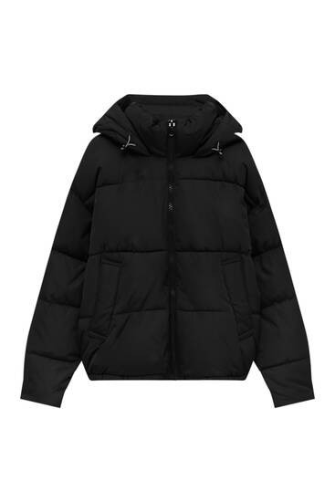 Steppjacke mit Kapuze - PULL&BEAR | PULL and BEAR DE