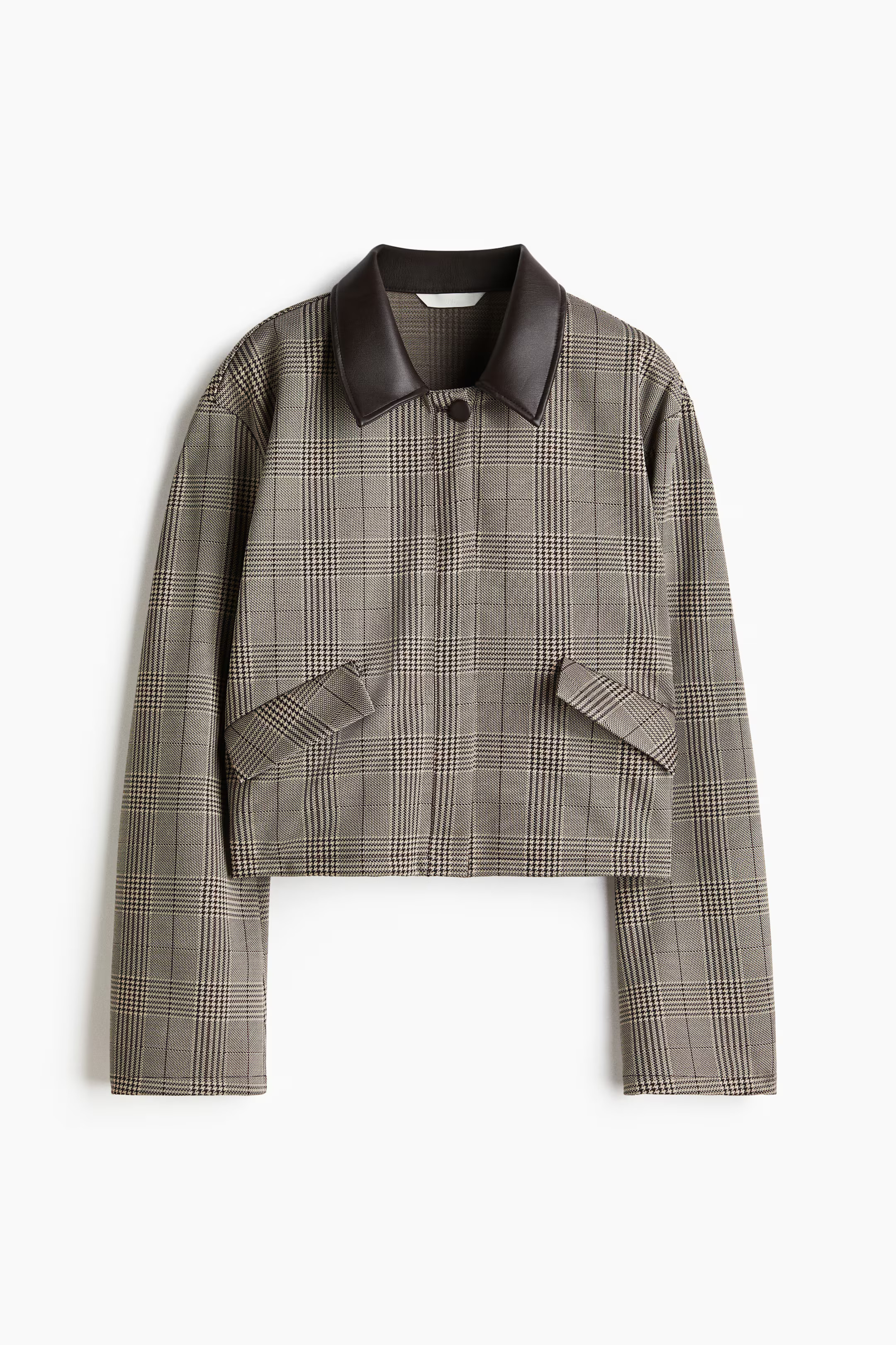 Coated-collar jacket | H&M (UK, MY, IN, SG, PH, TW, HK)