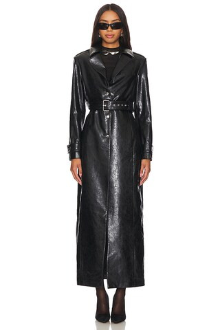 LAMARQUE Katija Coat in Black from Revolve.com | Revolve Clothing (Global)