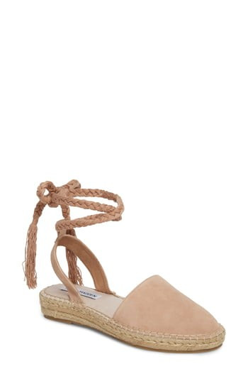 Women's Steve Madden Mesa Wraparound Espadrille, Size 5 M - Beige | Nordstrom