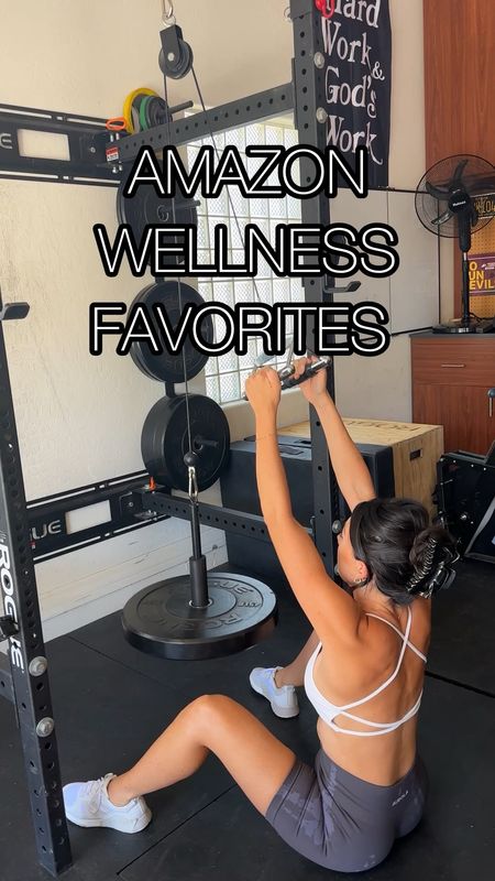 Amazon Wellness favorites! I think every single one of these products are essential, even the cute clothes lol! The pulley system has been our absolute favorite 

Amazon finds
Wellness
Fitness
Active
Workout essentials 


#LTKFitness #LTKHome #LTKActive