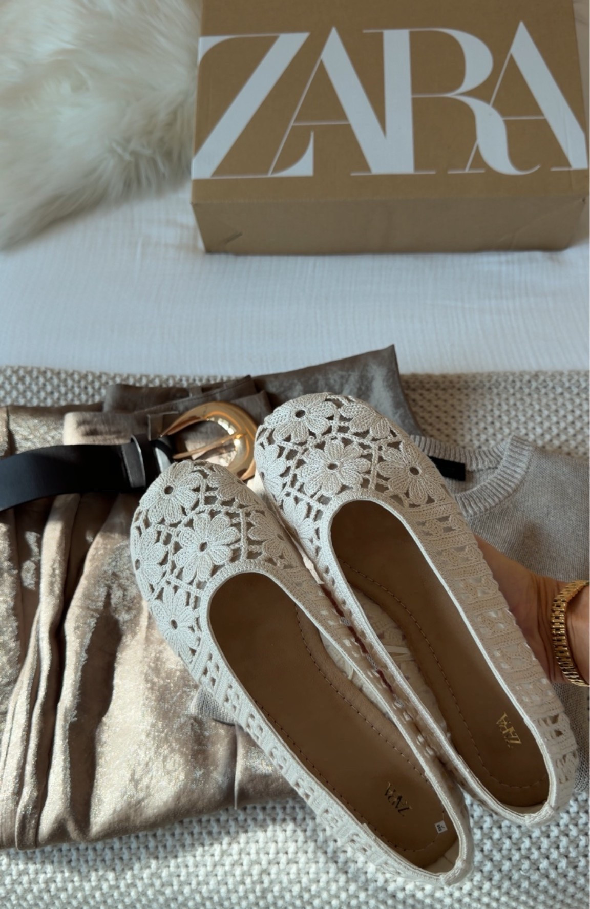 the cutest ballet flats from zara 🤍

#LTKFashionMonth #LTKstyletip #LTKautumn