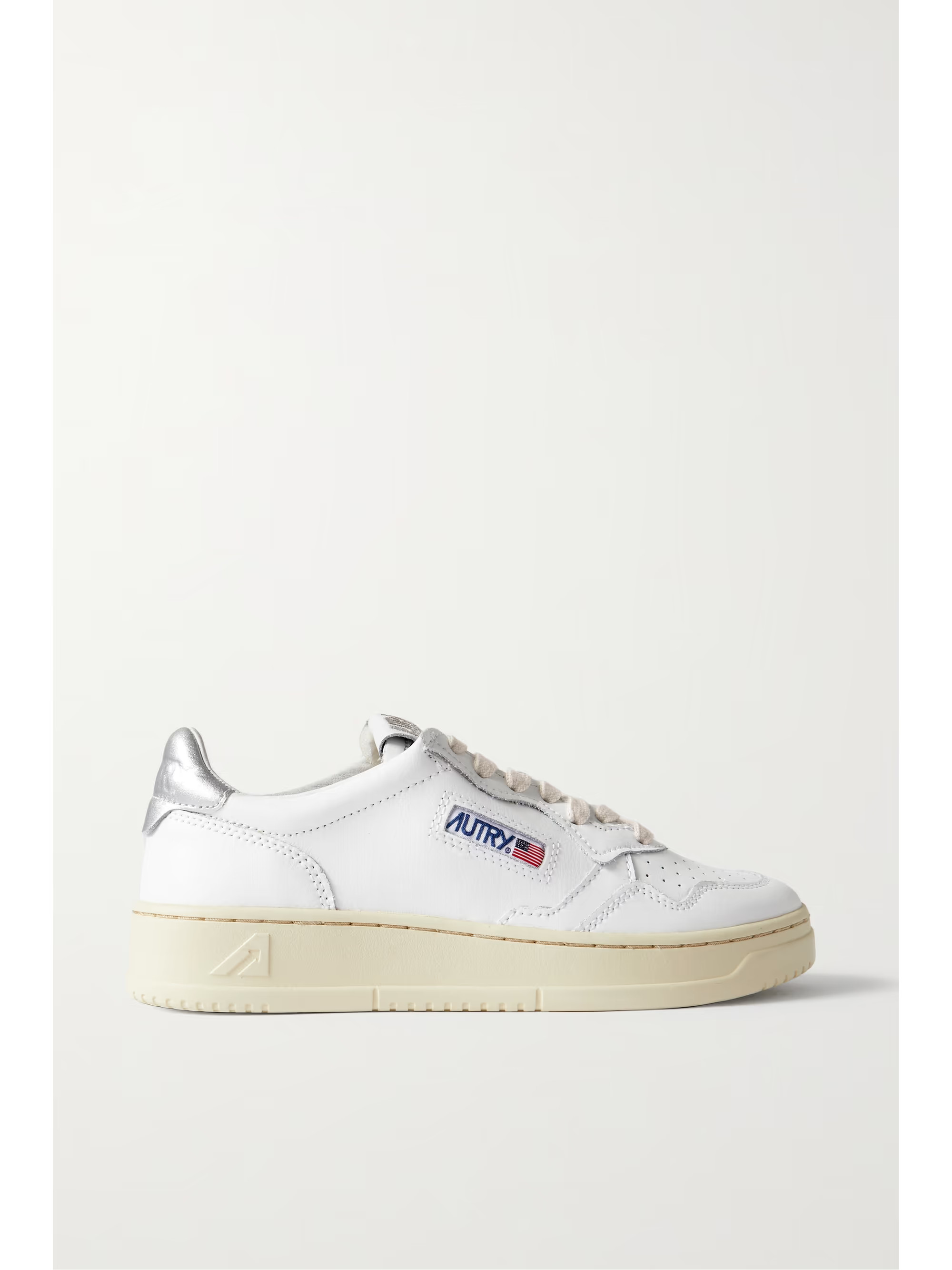 Medalist Low metallic leather sneakers | NET-A-PORTER (US)
