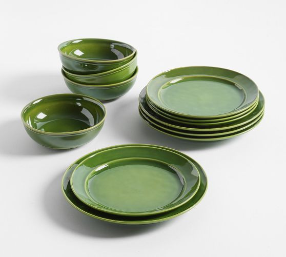 Cambria Handcrafted Stoneware Dinnerware Sets | Pottery Barn (US)