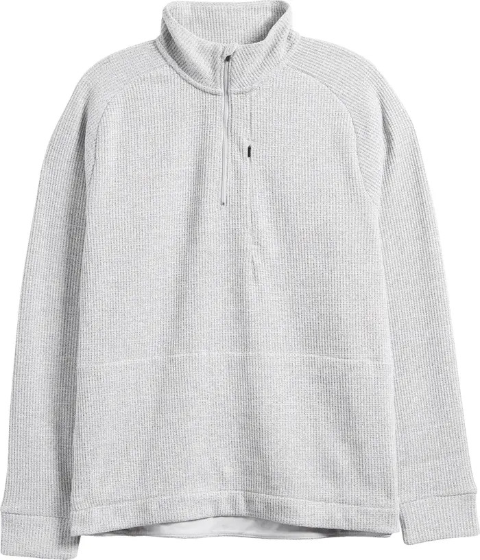 Zella Ridge Brushed Fleece Quarter Zip Pullover | Nordstrom | Nordstrom