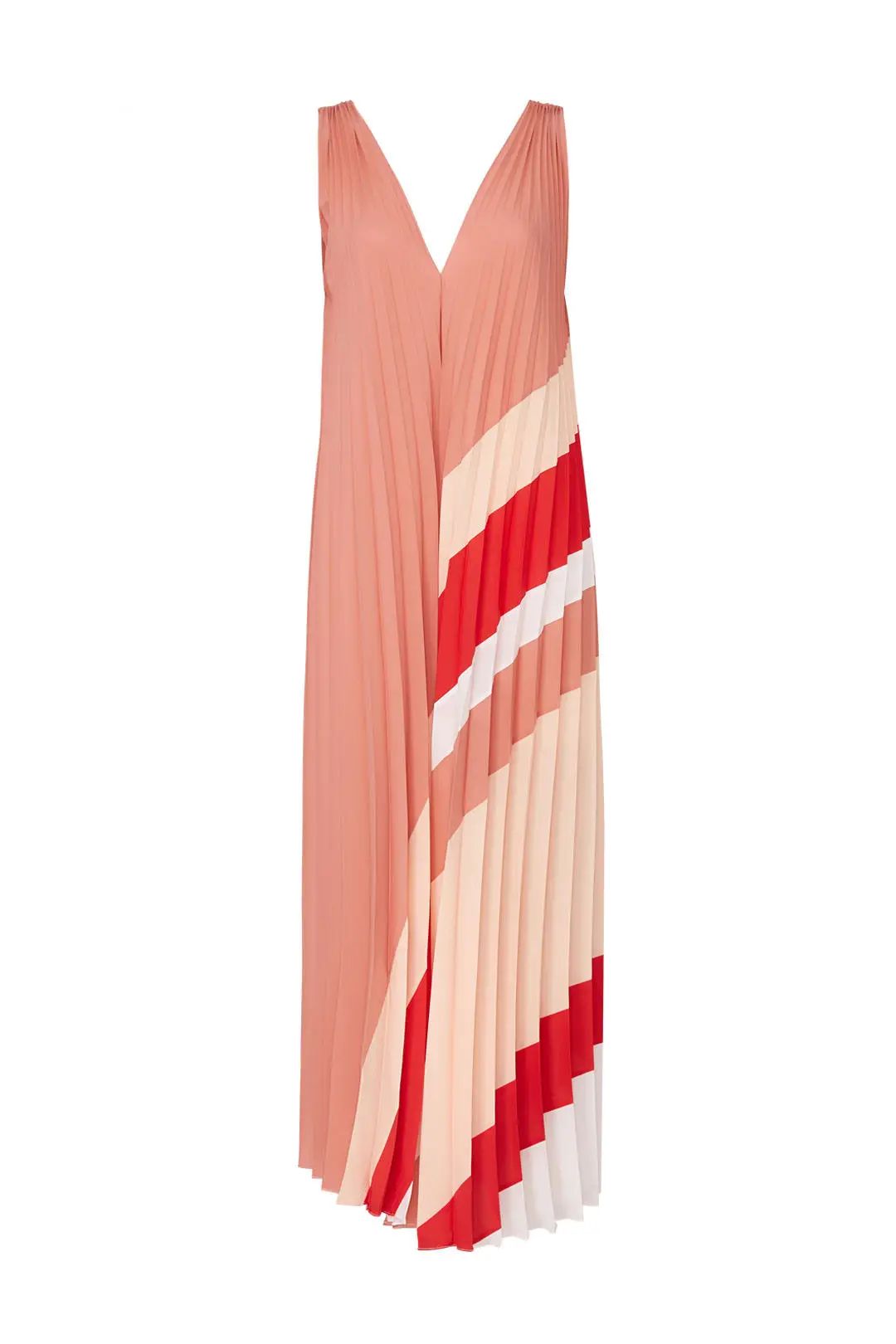 Tome Pleated Printed Dress | Rent the Runway