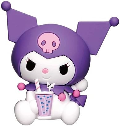 Hello Kitty & Friends 3D Foam Magnet - Kuromi with Drink | Amazon (US)