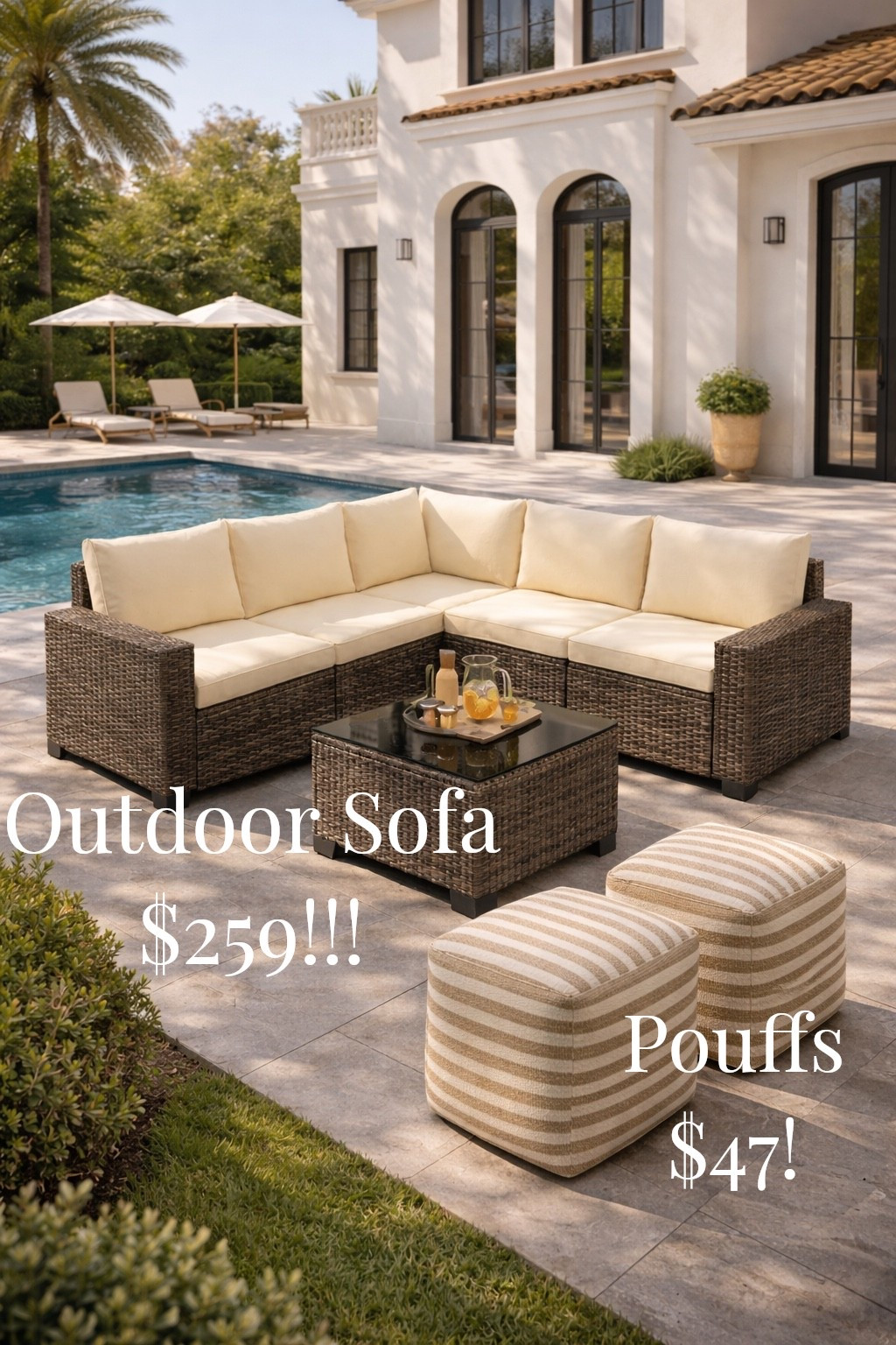 Outdoor sofa
Outdoor furniture
Patio furniture
Spring refresh 
Walmart sale


#LTKSeasonal #LTKSaleAlert #LTKHome