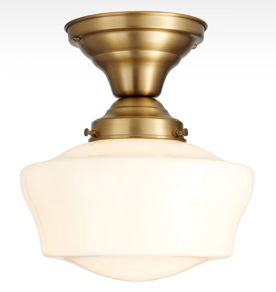 Rose City 3-1/4" Fitter Semi-Flush Fixture | Rejuvenation