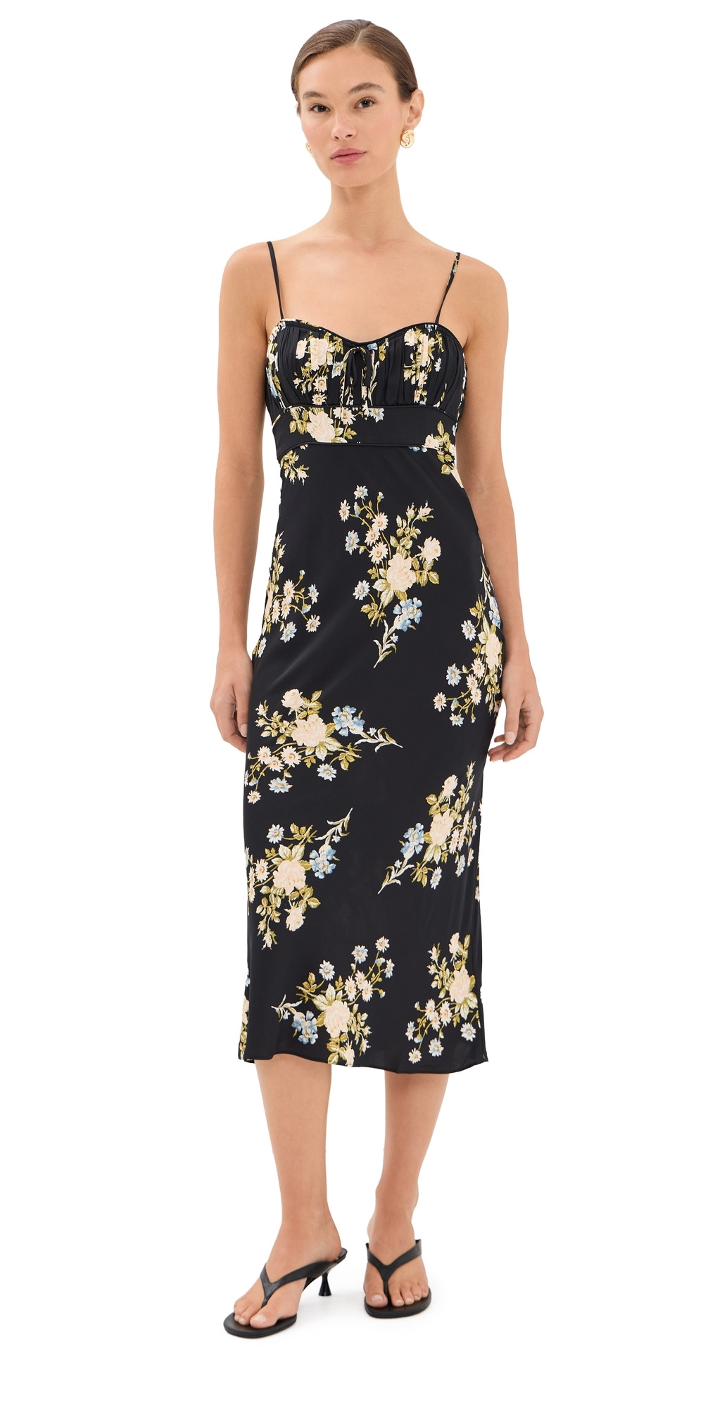 Veronica Beard Kieren Dress Black multi 4 | Shopbop