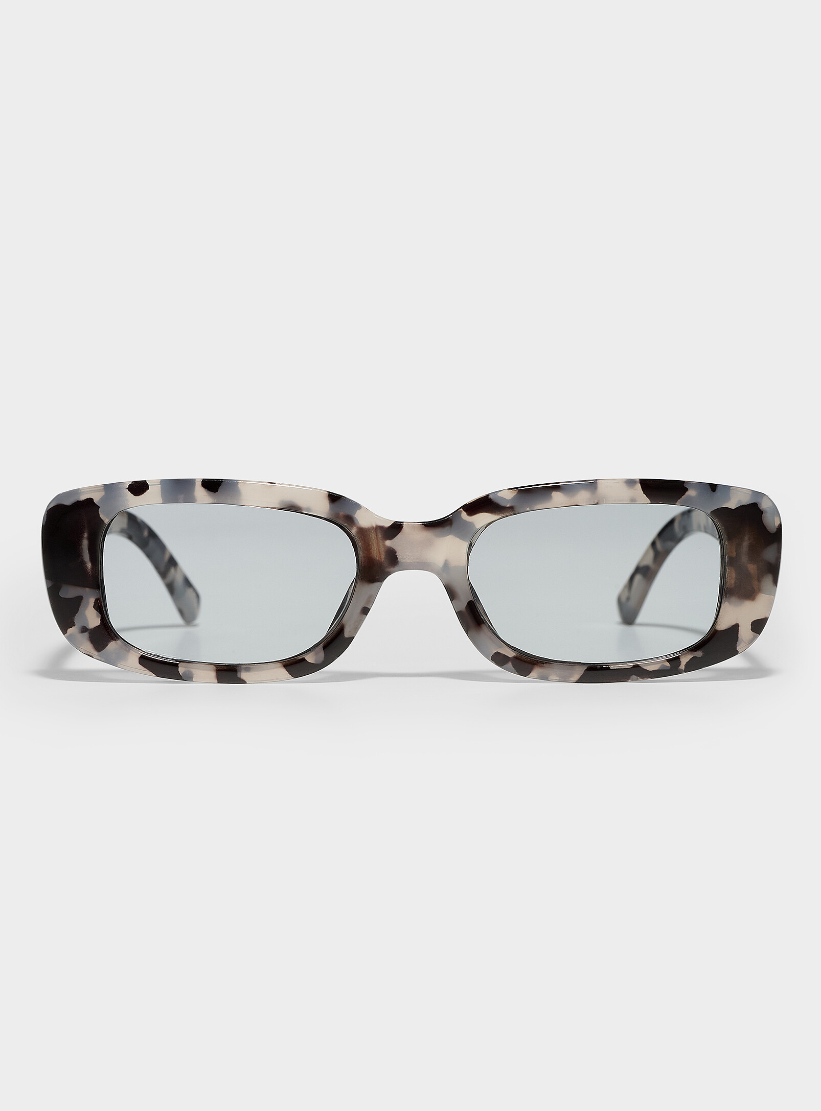 AIRE - Ceres tortoise narrow rectangular sunglasses (Women, Grey, ONE SIZE) | Simons