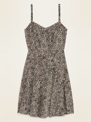 Printed Fit & Flare Cami Mini Dress for Women | Old Navy (US)