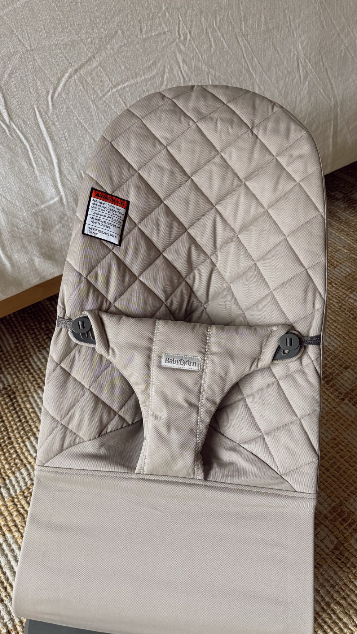 baby bouncer we’ve had and loved with all of our children! got this extra fabric cover to use with baby brother, linked the original jersey one and pink mesh we have as well! Worth it to have an extra cover! 

#LTKBaby