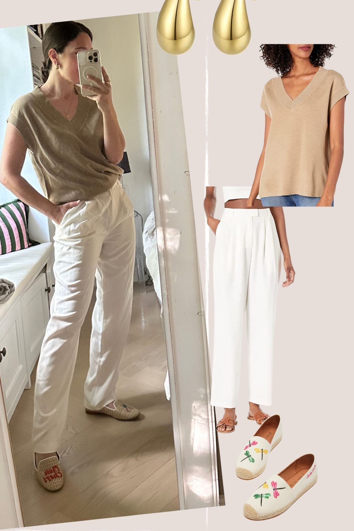 Neutrals summer work outfit 

#LTKSeasonal #LTKeurope #LTKworkwear
